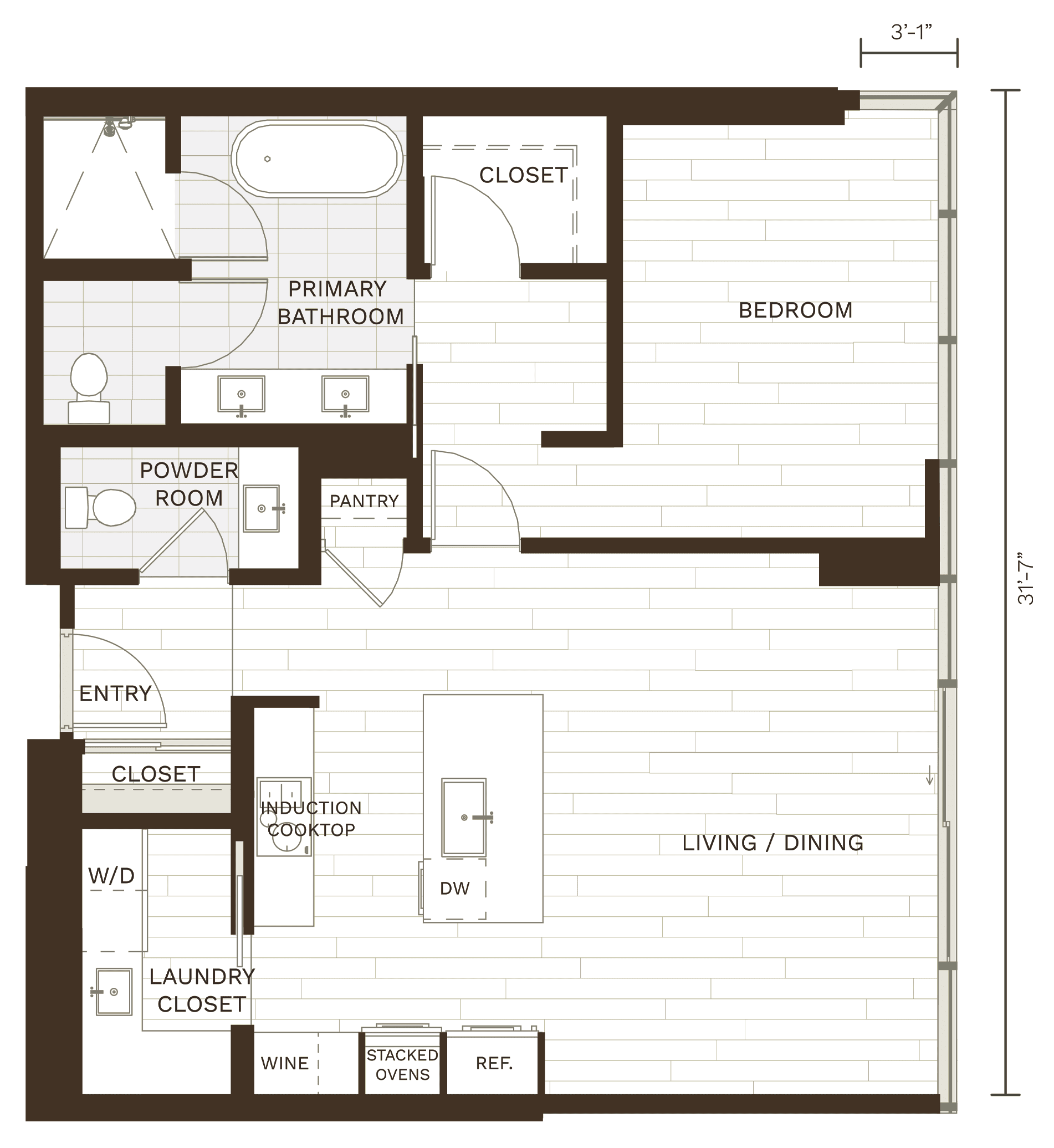 Residence 06, Type G floor plan